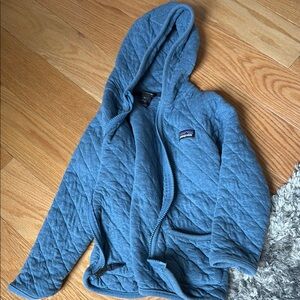 Patagonia Quilted Blue Hoodie